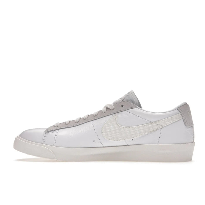 Biały żagiel skórzany Nike Blazer Low