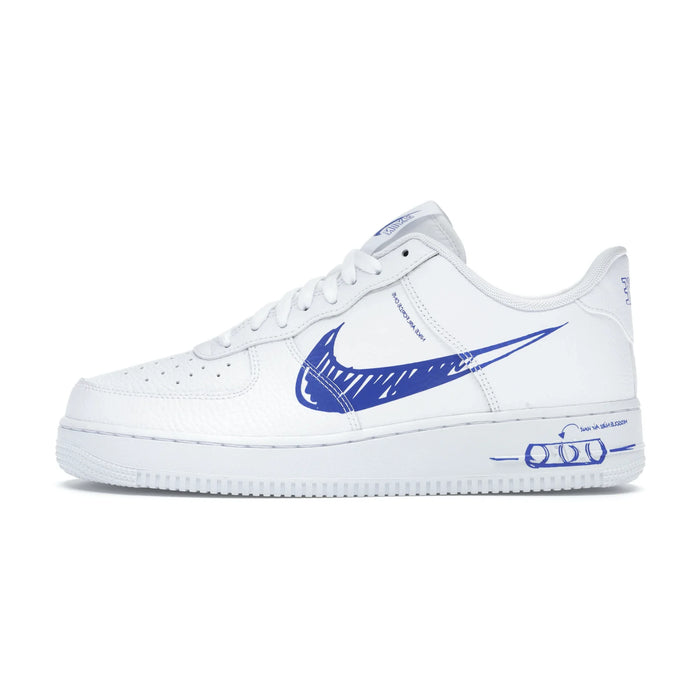 Nike Air Force 1 Low Sketch White Royal