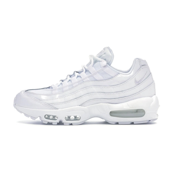 Nike Air Max 95 Triple White (femei)