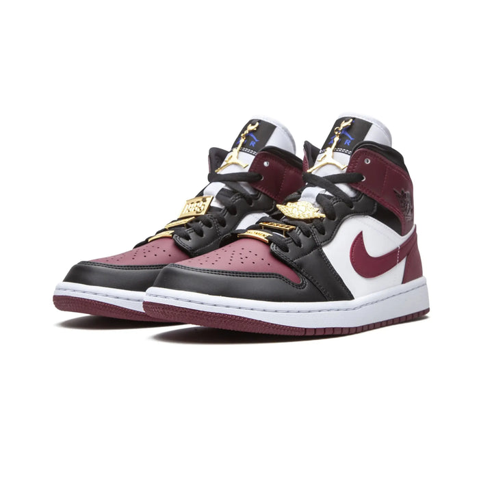 Jordan 1 Mid SE Black Dark Beetroot (Femei)