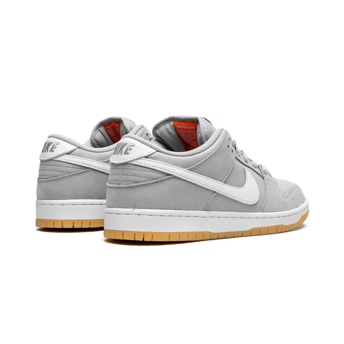 Nike SB Dunk Low Pro ISO Pomarańczowa etykieta Wolf Grey Gum