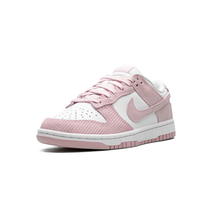 Nike Dunk Low Różowy sztruks (damskie)