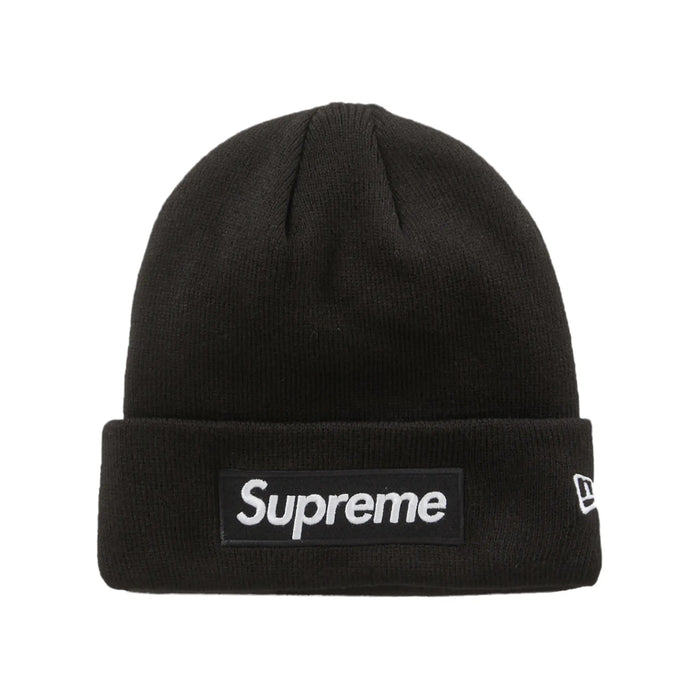 Căciulă Supreme New Era Box Logo (FW23) Negru