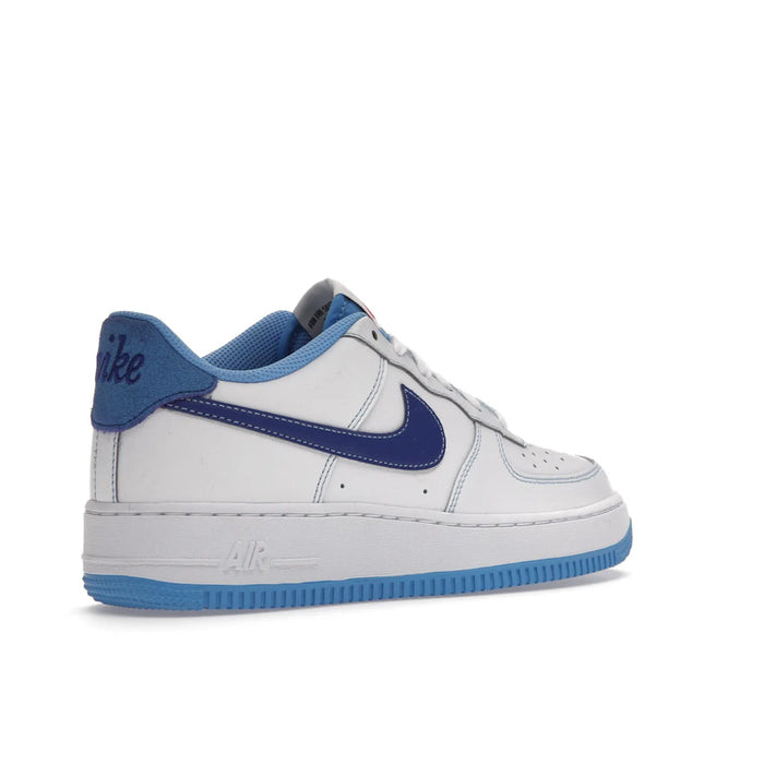 Nike Air Force 1 Low S50 Biały Uniwersytecki Niebieski (GS)