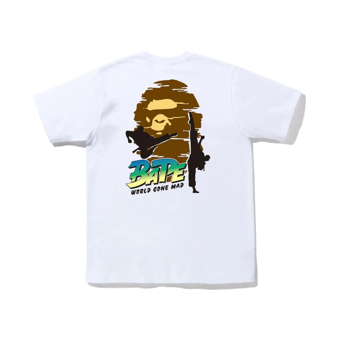 BAPE Japan Culture Karate Tee White