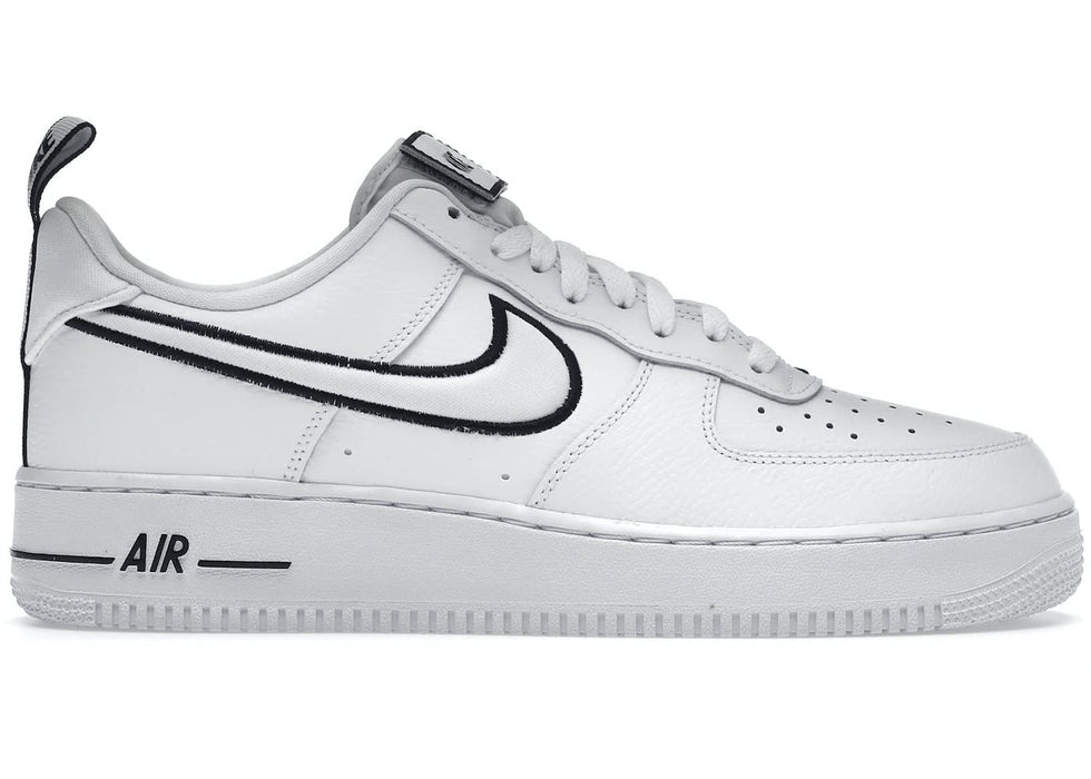 Nike Air Force 1 Low White Black Outline Swoosh