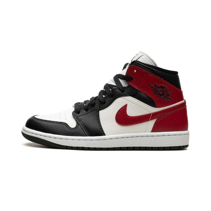 Jordan 1 Mid Gym Red Off Noir (femei)