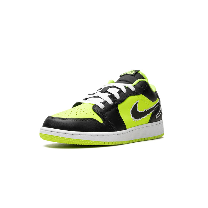 Jordan 1 Low SE Black Cat Volt (GS)