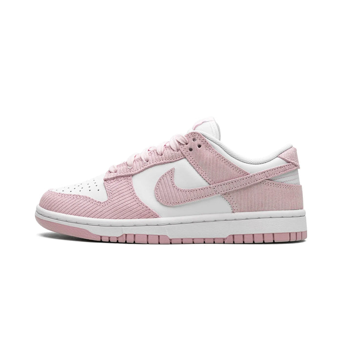 Nike Dunk Low Różowy sztruks (damskie)