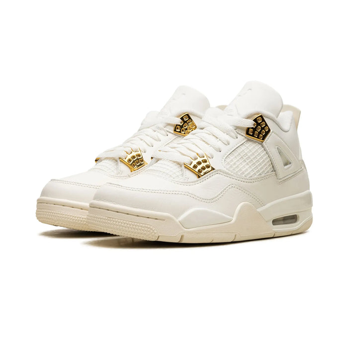 Jordan 4 Retro Metaliczne Złoto (damskie)