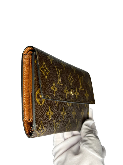 Louis Vuitton Sarah Leather Wallet