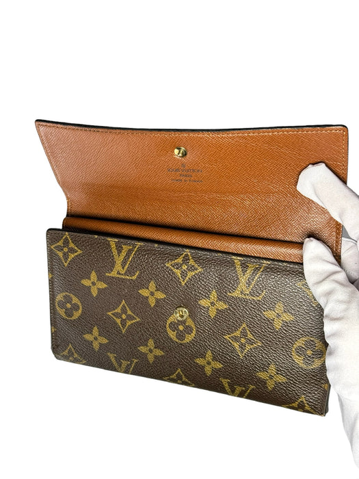 Louis Vuitton Sarah Leather Wallet