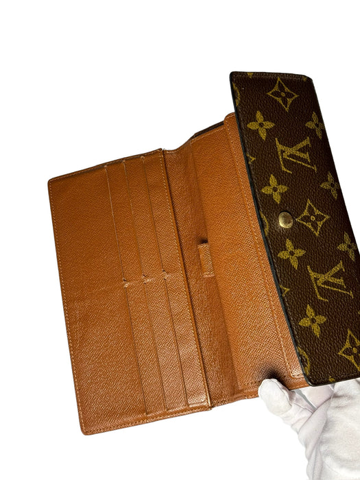 Louis Vuitton Sarah Leather Wallet