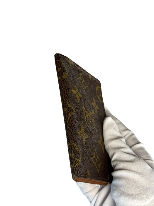 Suport card Louis Vuitton cu monogramă