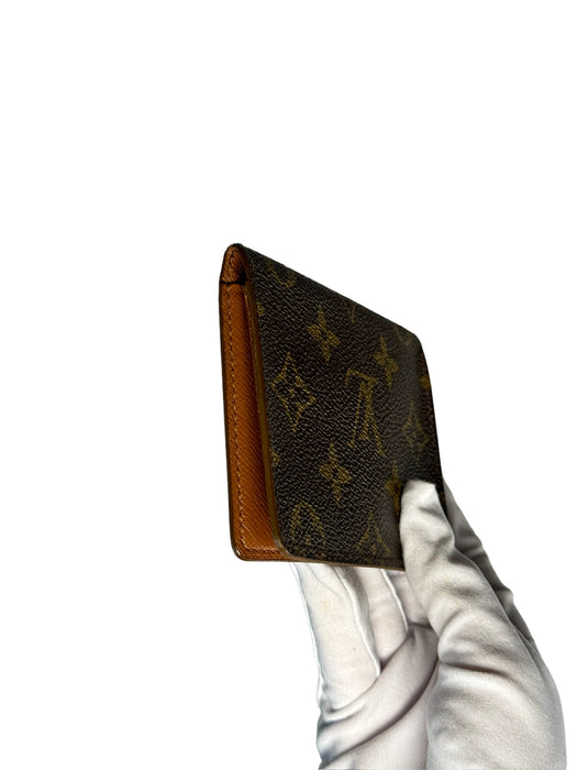 Suport card Louis Vuitton cu monogramă