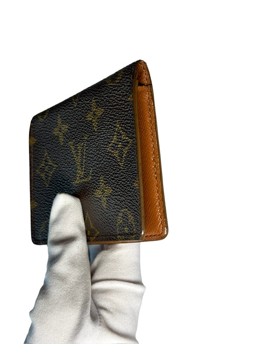 Suport card Louis Vuitton cu monogramă