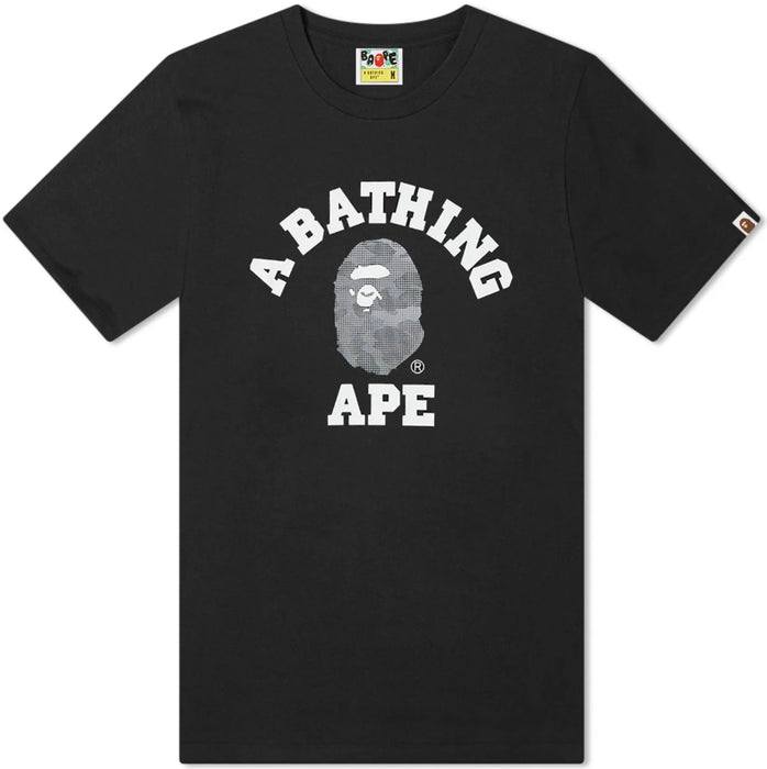 BAPE Grid Camo College Tee