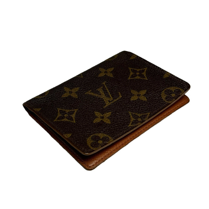 Suport card Louis Vuitton cu monogramă