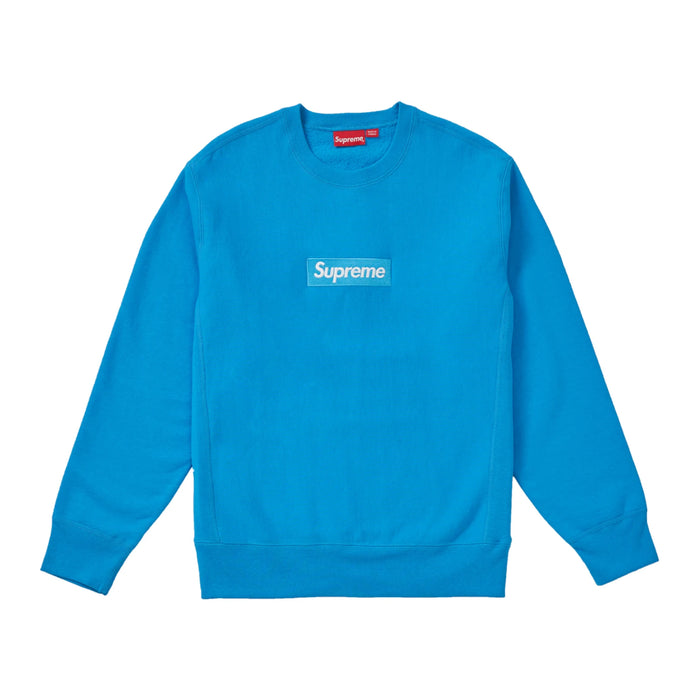 Supreme Box Logo Crewneck (FW18) Bright Royal