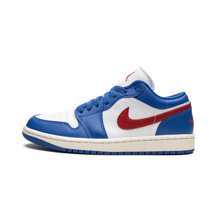 Jordan 1 Low Sport Blue Gym Red (Women's)