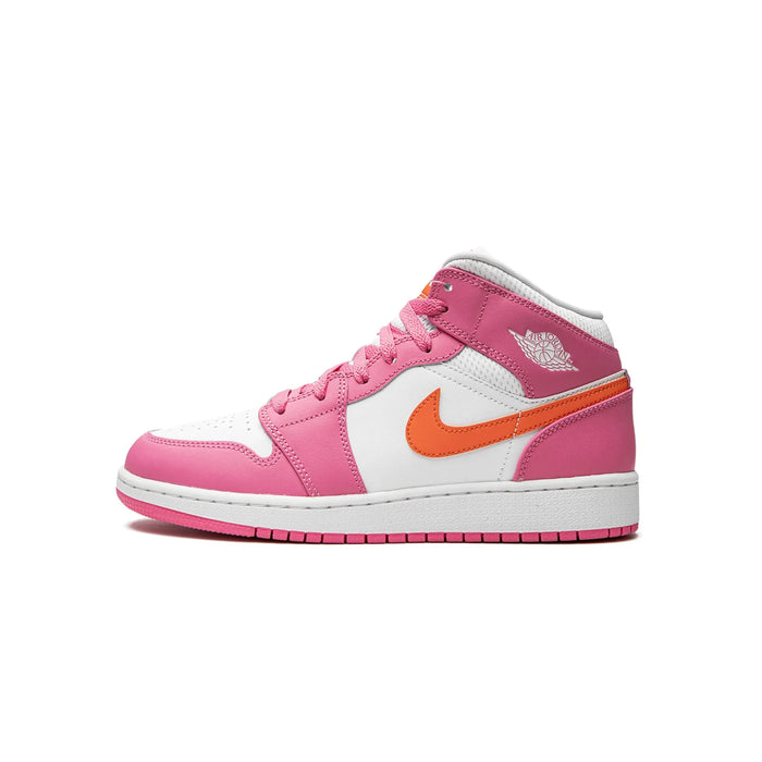 Jordan 1 Mid Pinksicle Safety Orange (GS)