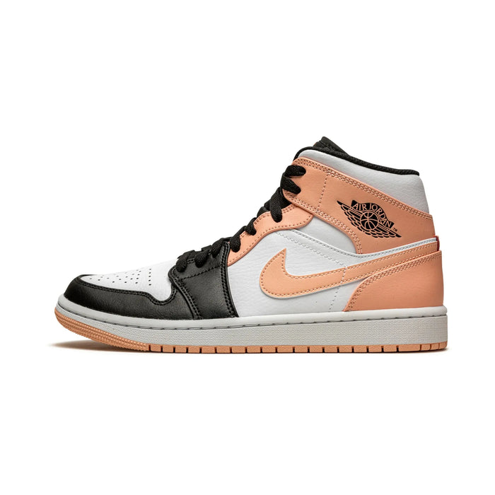 Jordan 1 Mid Arctic Orange Czarne palce