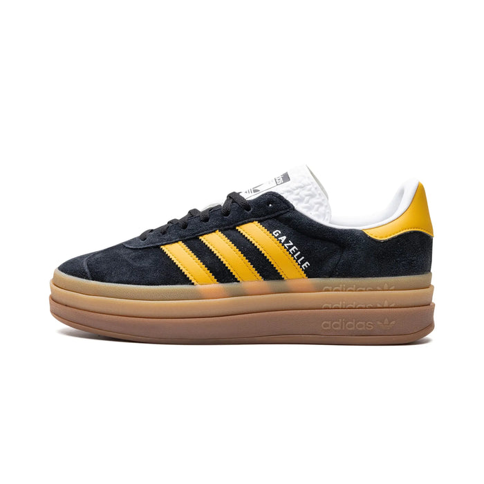 adidas Gazelle Bold Black Bold Gold (Women's)