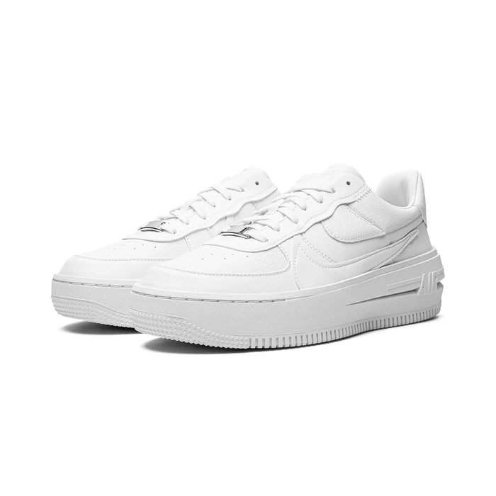 Nike Air Force 1 PLT.AF.ORM Triple White (damskie)