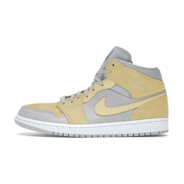 Jordan 1 Mid Mixed Textures Yellow