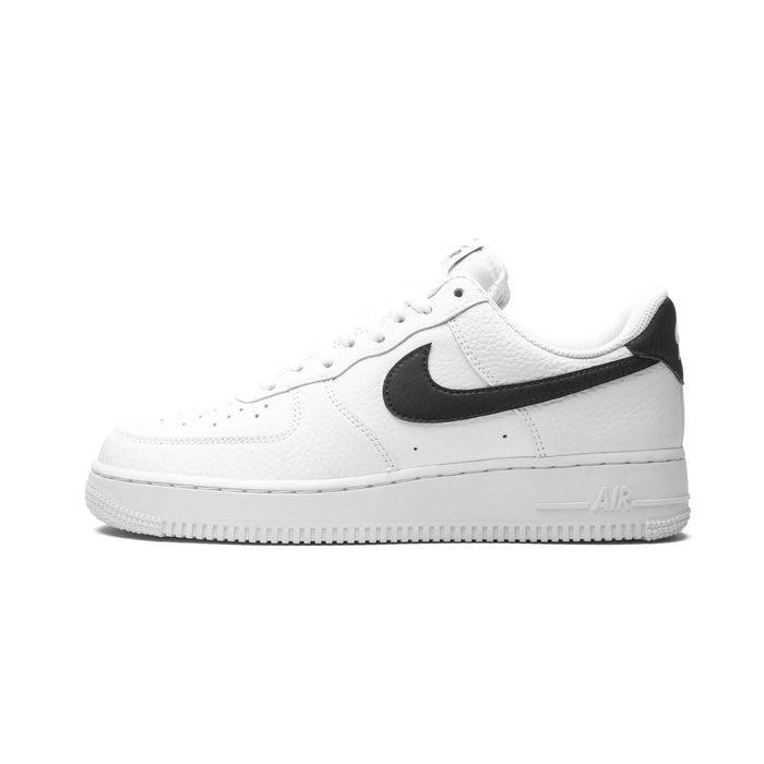 Nike Air Force 1 Low '07 White Black Pebbled Leather