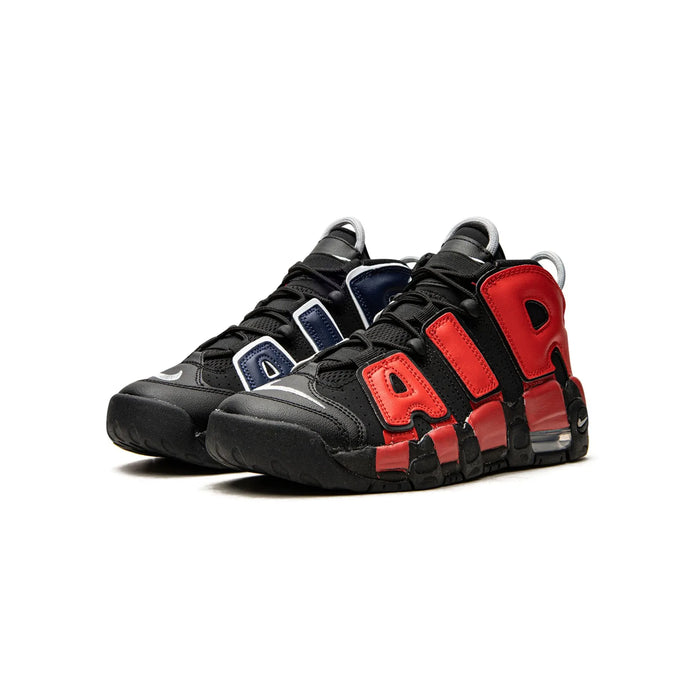 Nike Air More Uptempo Alternates Split Granatowy Czerwony (GS)