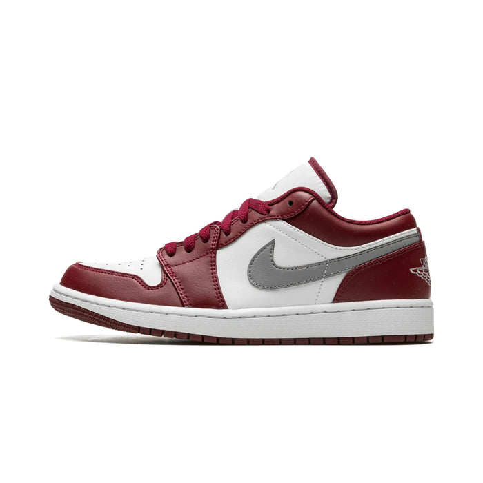 Jordan 1 Low Biały Bordeaux