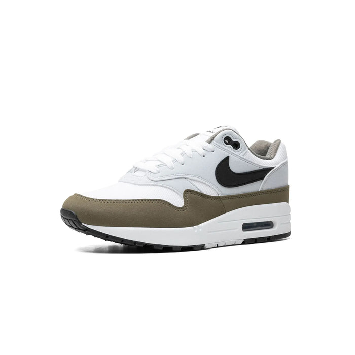 Nike Air Max 1 White Black Medium Olive