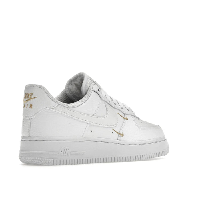 Nike Air Force 1 Low 07 Essential White Metallic Gold (Femei)