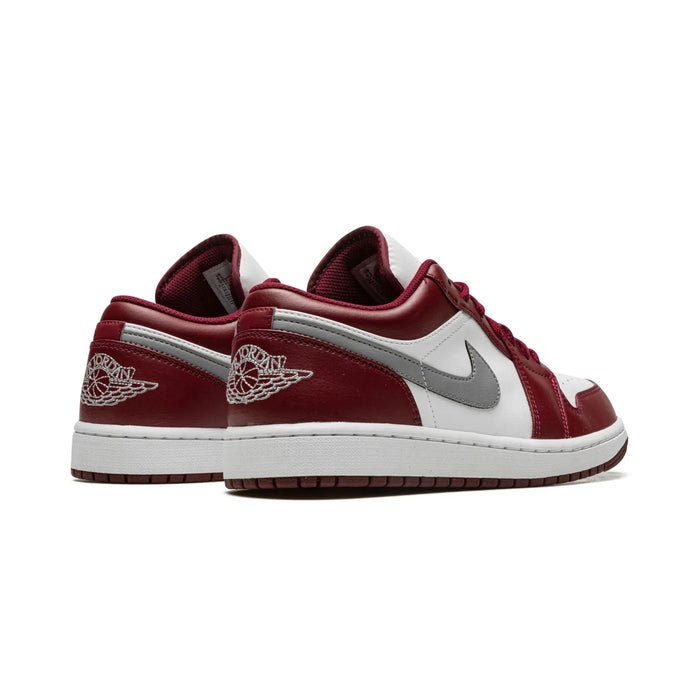 Jordan 1 Low Biały Bordeaux