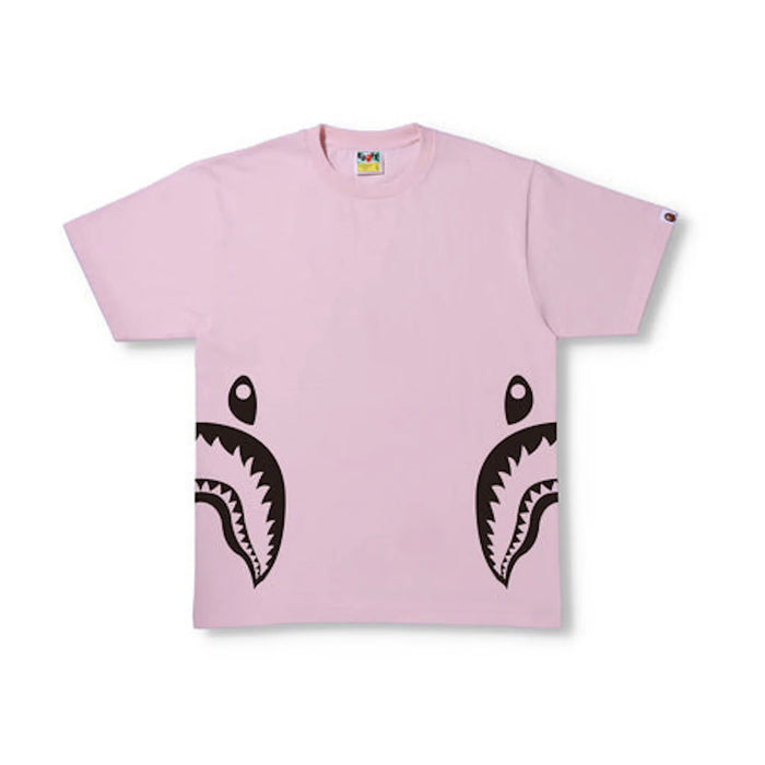 Tricou BAPE Bicolor Side Shark (SS22) Roz