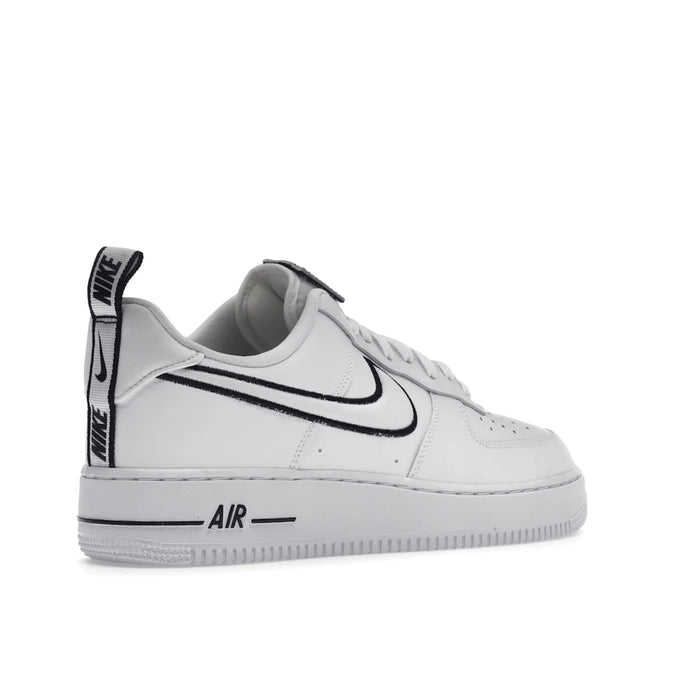 Nike Air Force 1 Low White Black Outline Swoosh