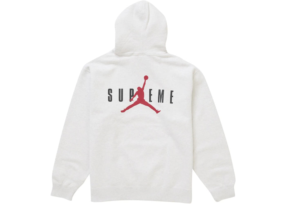 Supreme Jordan Hooded Sweatshirt (FW24) Ash Grey