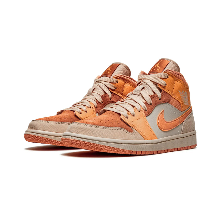 Jordan 1 Mid Apricot Orange (Women's)