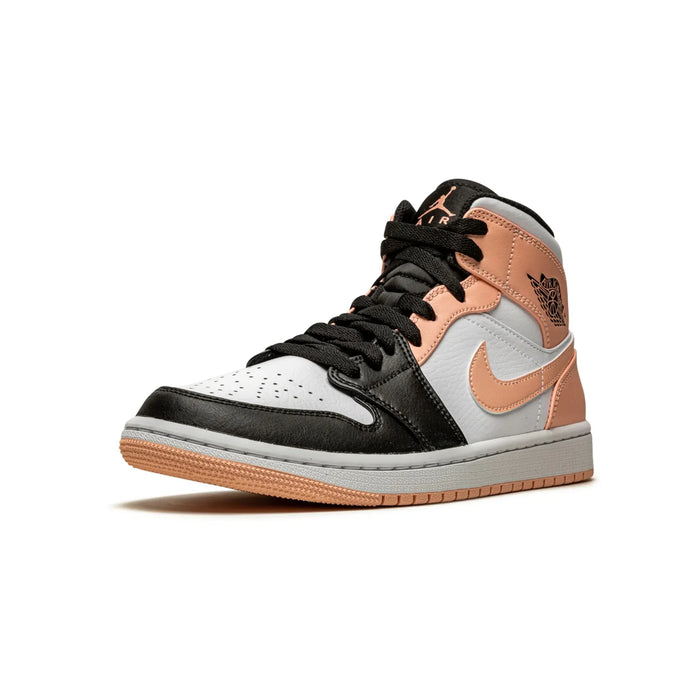 Jordan 1 Mid Arctic Orange Black Toe