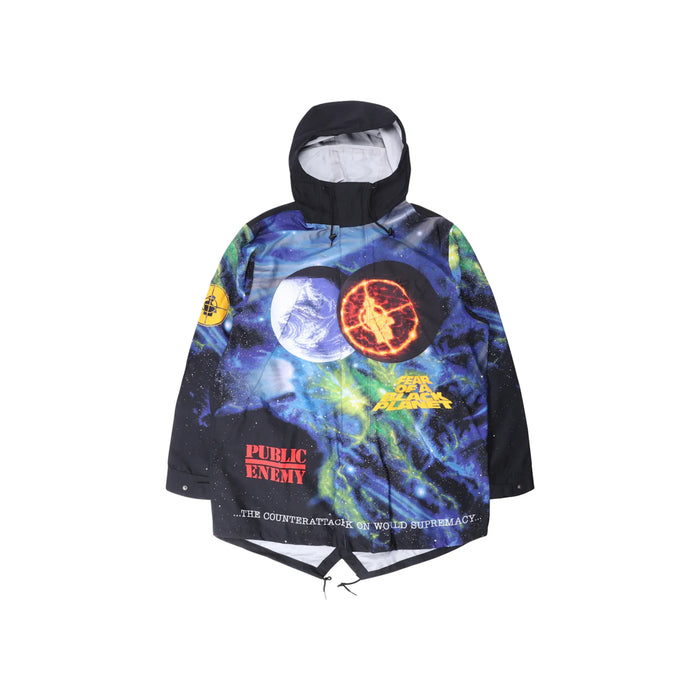 Supreme UNDERCOVER/Public Enemy Taped Seam Parka Multi