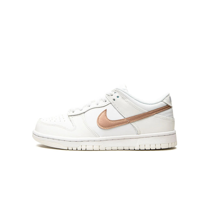 Nike Dunk Low Biały Różowy (GS)