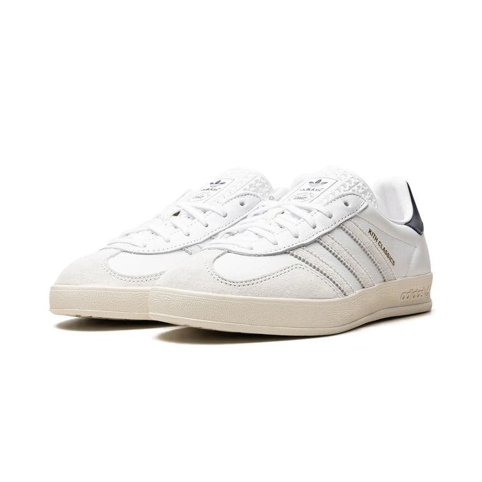 adidas Gazelle Indoor Kith Classics, alb, bleumarin