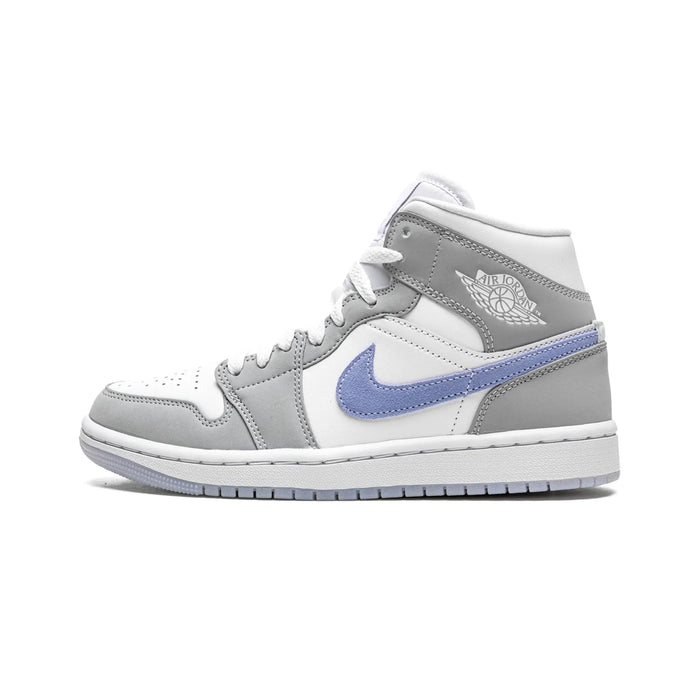 Jordan 1 Mid Wolf Grey Aluminum (Women's)