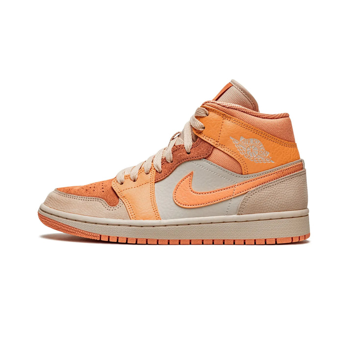 Jordan 1 Mid Apricot Orange (Women's)