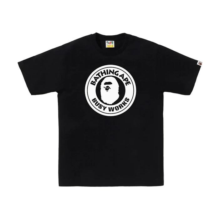 BAPE Bicolor Busy Works Tee Black