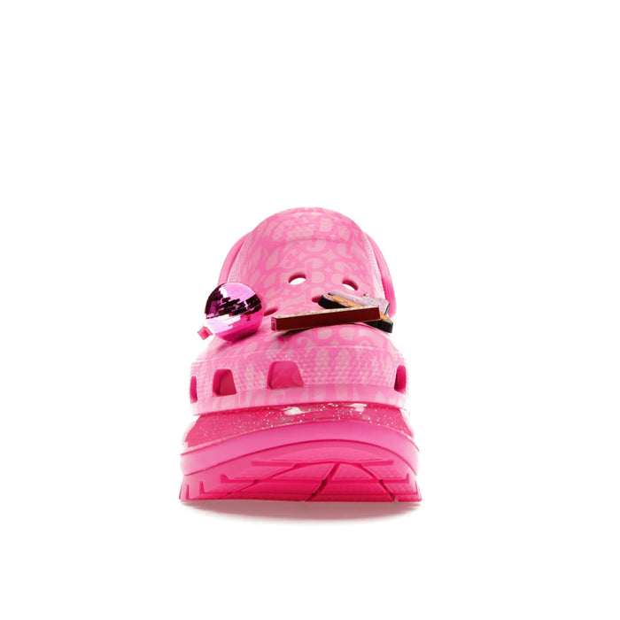 Crocs Classic Mega Crush Clog Barbie The Movie Electric Pink