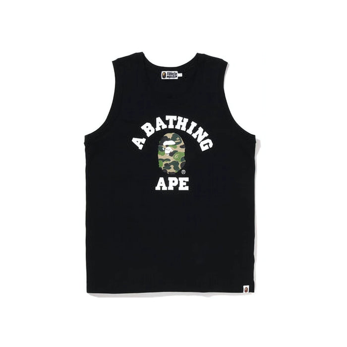 BAPE ABC Camo College Tank Top Negru Verde