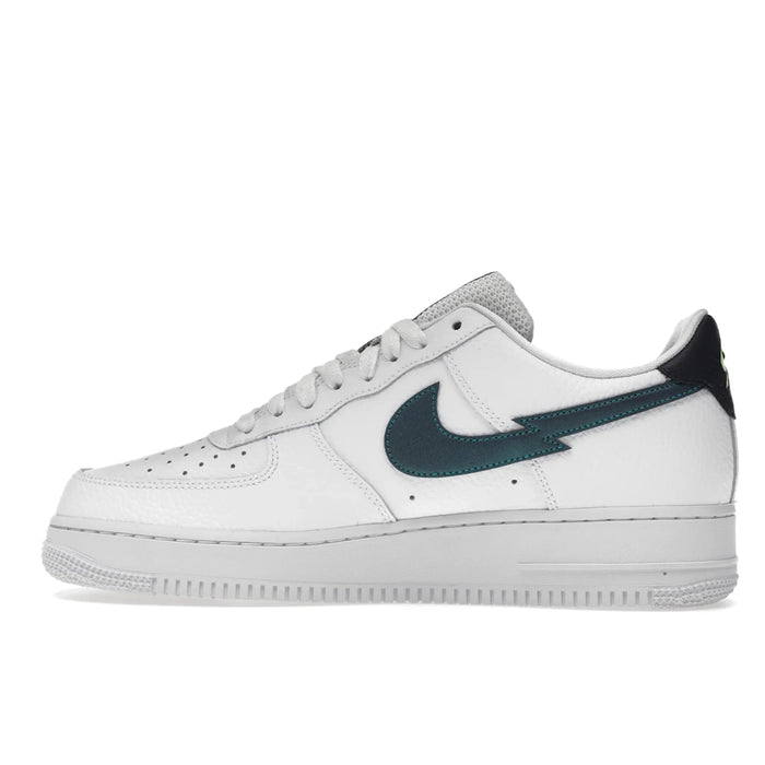 Nike Air Force 1 Low Split Swoosh White Aquamarine