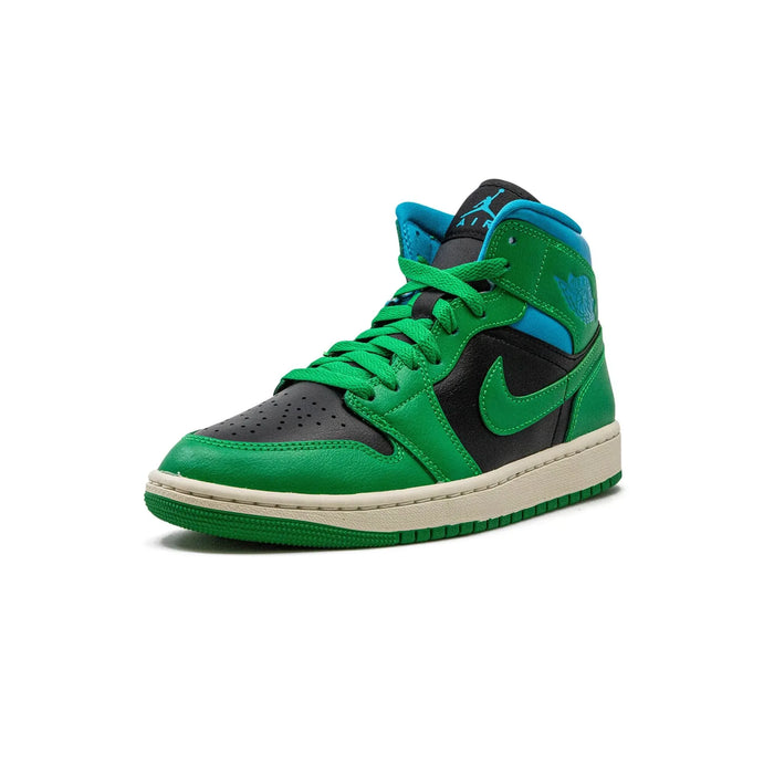 Jordan 1 Mid Lucky Green Aquatone (Women's)